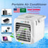 Mini Portable Cooler Air Conditioner Fan Summer Quick Easy Cooling Air Conditioner Air Cooler Fan USB Air Conditioning For Room