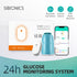 Sibionics Blood Glucose Meter 24h Real Time Monitoring Tester Diabetes Suger Sensor Health Monitors For Home Scanner Finger-Free