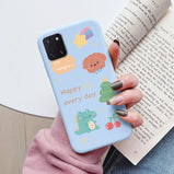 Soft Case For Samsung Galaxy Note 10 Lite Phone Cover Cute Flowers Butterfly Fundas TPU Coque For Samsung Note 10 Lite Bumper