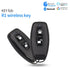 TTLock Wireless Remote Controller Key Fob R1 2.4GHz for TTLock Smart Lock Door Access Devices with RF module Remote Control