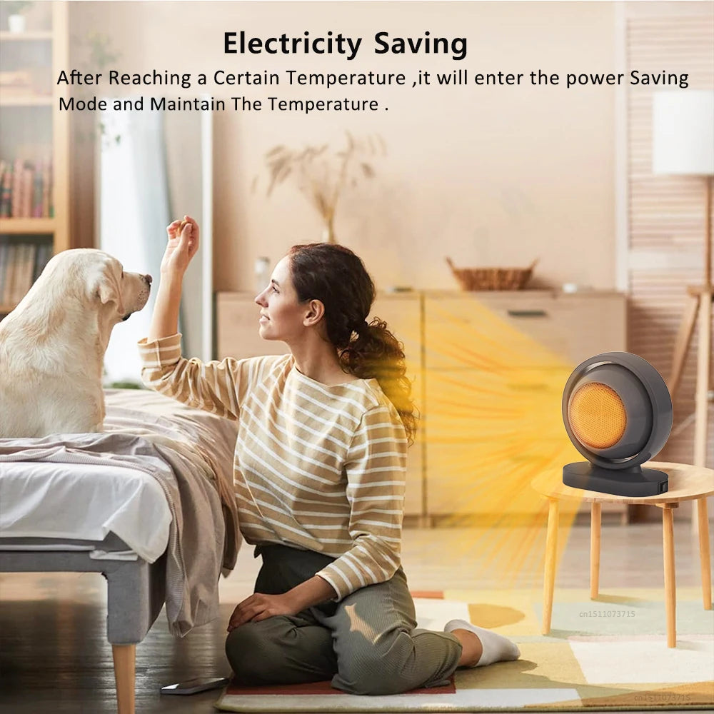Heating Fans Portable Electric Heater Desktop Fan Stove Hot Air Blower For Home Room Office Mini Radiator Warmer Fan Heater