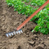 Metal Garden Rake Multifunctional Weeding Hoe Rake Harrow Farm Tool Weeding Scarifier Artifact Agricultural Tools Gardening Lawn