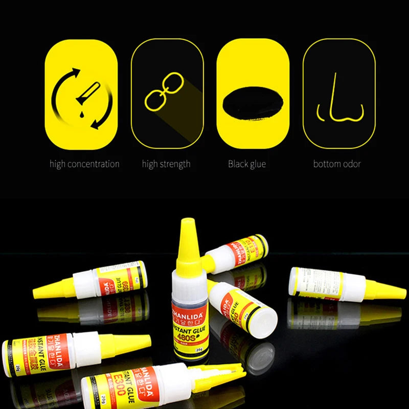 480S Black Strong Car Rubber Repair Tire Adhesive Car Window Speaker Sealing Strip Repair Glue Car Repair Refurbishing Tools New