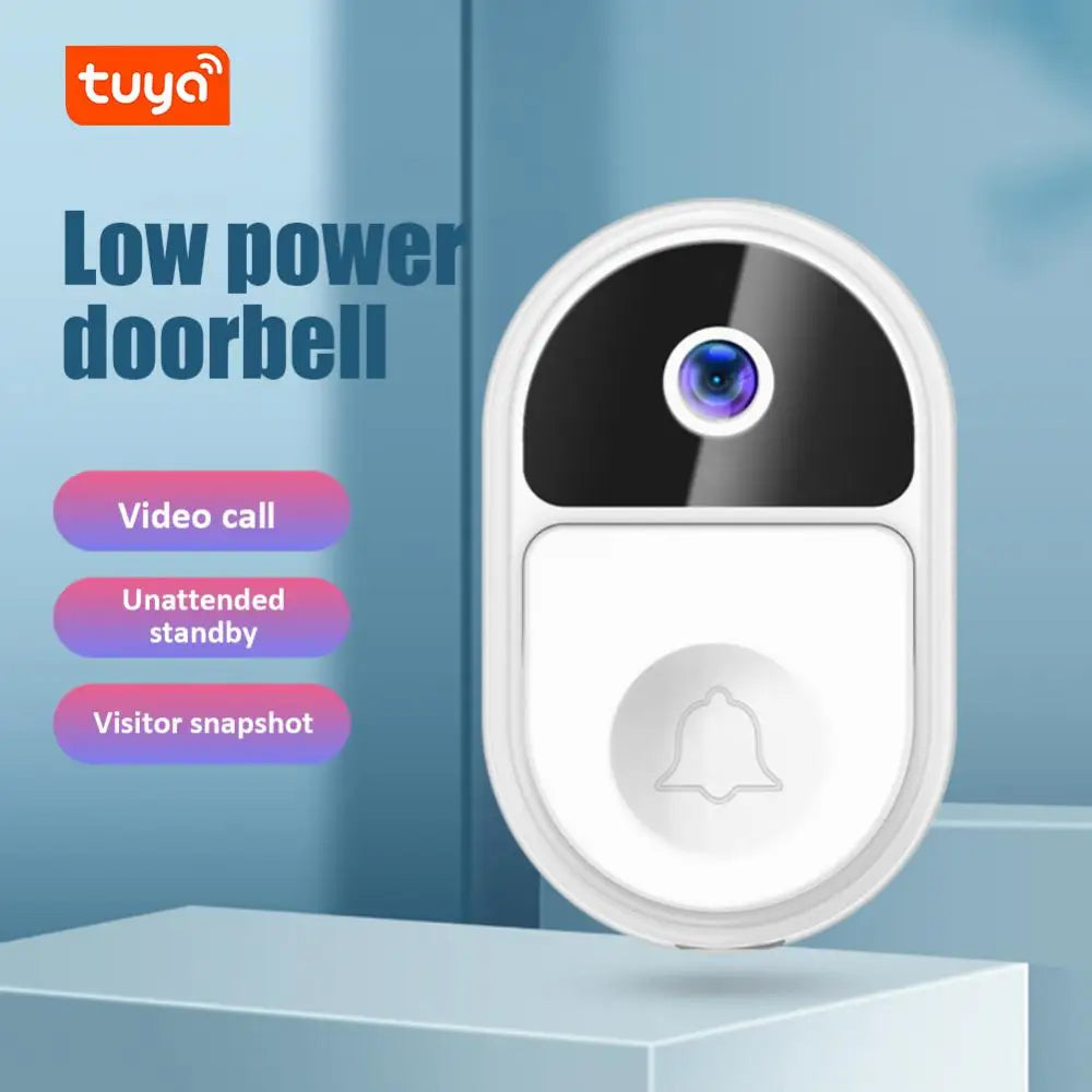 Video Doorbell Outdoor Wireless Wifi Door Bell Video Intercom Door Bell Smart Home Tuya Intercom Camera Ip65  Waterproof 1080p