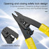 CFS-3 Three-port Fiber Optical Stripper Wire Strippers FTTH Tools Optical Fiber Stripping Pliers