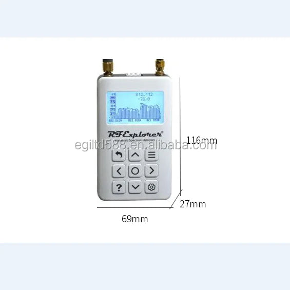 RF Explorer ISM Combo PLUS Spectrum Analyzer Sweeper Interference Tester Amplitude Resolution: 0.5dBm