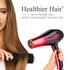 4000W Powerful Hair Dryer Professional Hairdryer Household Blow Dryer Hot and Cold Wind Fast Hair Styling Tool With Two Nozzles