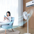 XIAOMI MIJIA Smart Standing Fan AC Frequency Conversion Electric Floor Standing Fan Voice Control Support MI HOME App Timing Fan