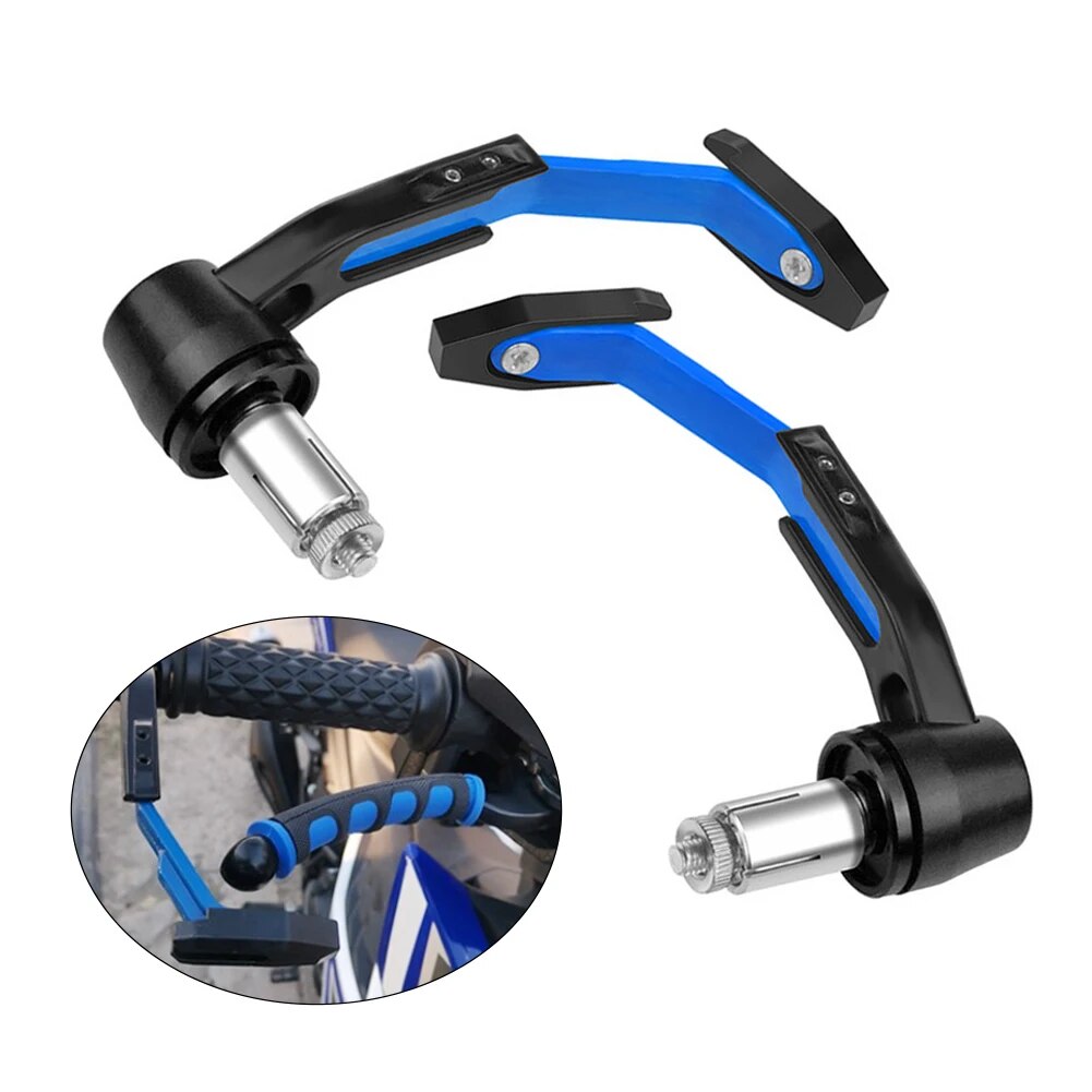 2PCS CNC Motorcycle Brake Clutch Levers Guard Protector Modification Anti-Fall Horn Brakes Hand Guard Bow Protection Rod