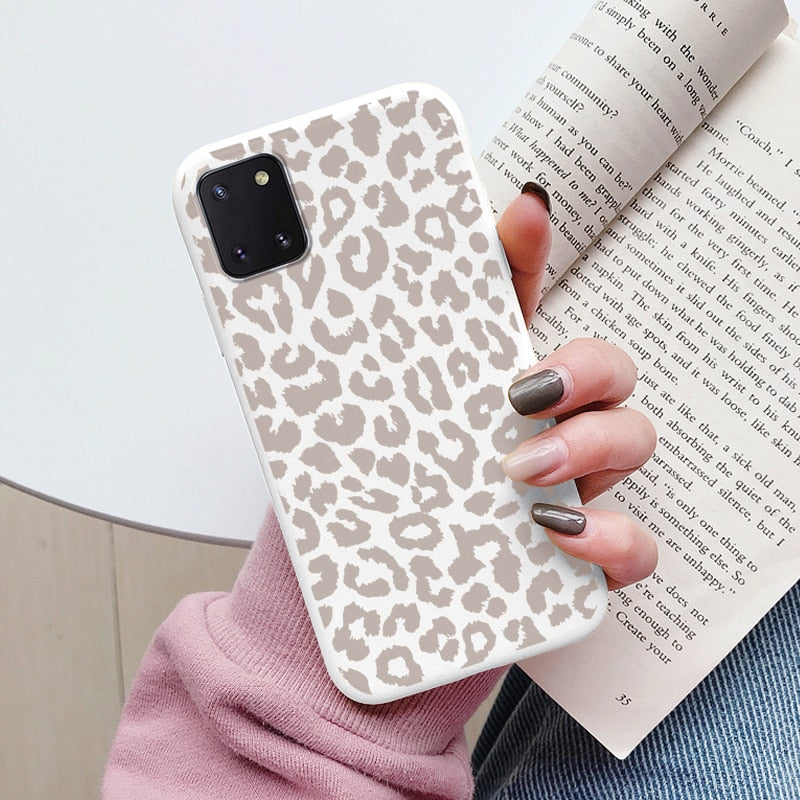 Soft Case For Samsung Galaxy Note 10 Lite Phone Cover Cute Flowers Butterfly Fundas TPU Coque For Samsung Note 10 Lite Bumper