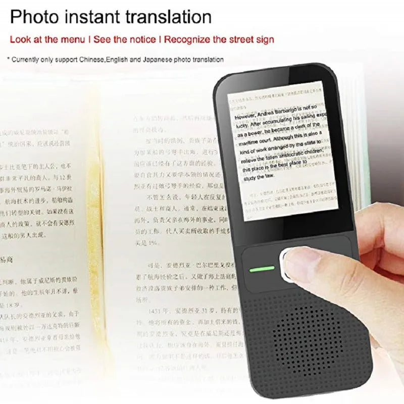 T10 Offline Voice Translator Smart Portable 137 Languages Real Time Translator Without Internet Inter-Translation Machine