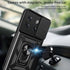 For Oneplus 10T 11R Case Slide Camera Lens Cover for OnePlus ACE 2 Pro Nord N20 SE N200 N300 Bumper Armor Stand Phone Back Coque