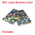 5pcs NFC Laser Business Cards PVC Material 13.56MHz RFID Access Control NTG 213 NFC Card Personalized  Laser NFC Business Card