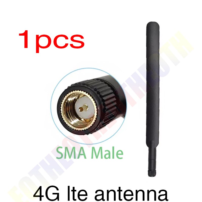 gws 1 2pcs 4G Antenna SMA Male for 4G LTE Router External Antenna for Huawei B593 E5186 For HUAWEI B315 B310 698-2700MHz
