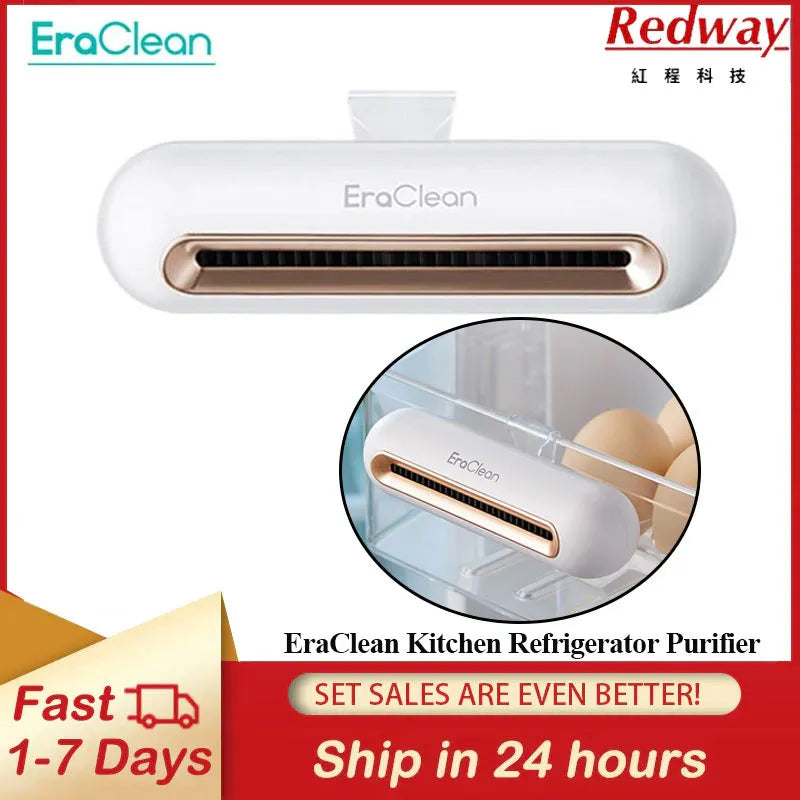 Youpin EraClean Household Kitchen Purifier Refrigerator Deodorizing Sterilizer Keeping Food Fresh Rechargeable Deodorant