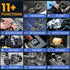 XTOOL Anyscan A30D Car OBD2 Scanner Bi-directional Control Full System Diagnostic Tool Voltage Display 11 Resets Lifetime Update