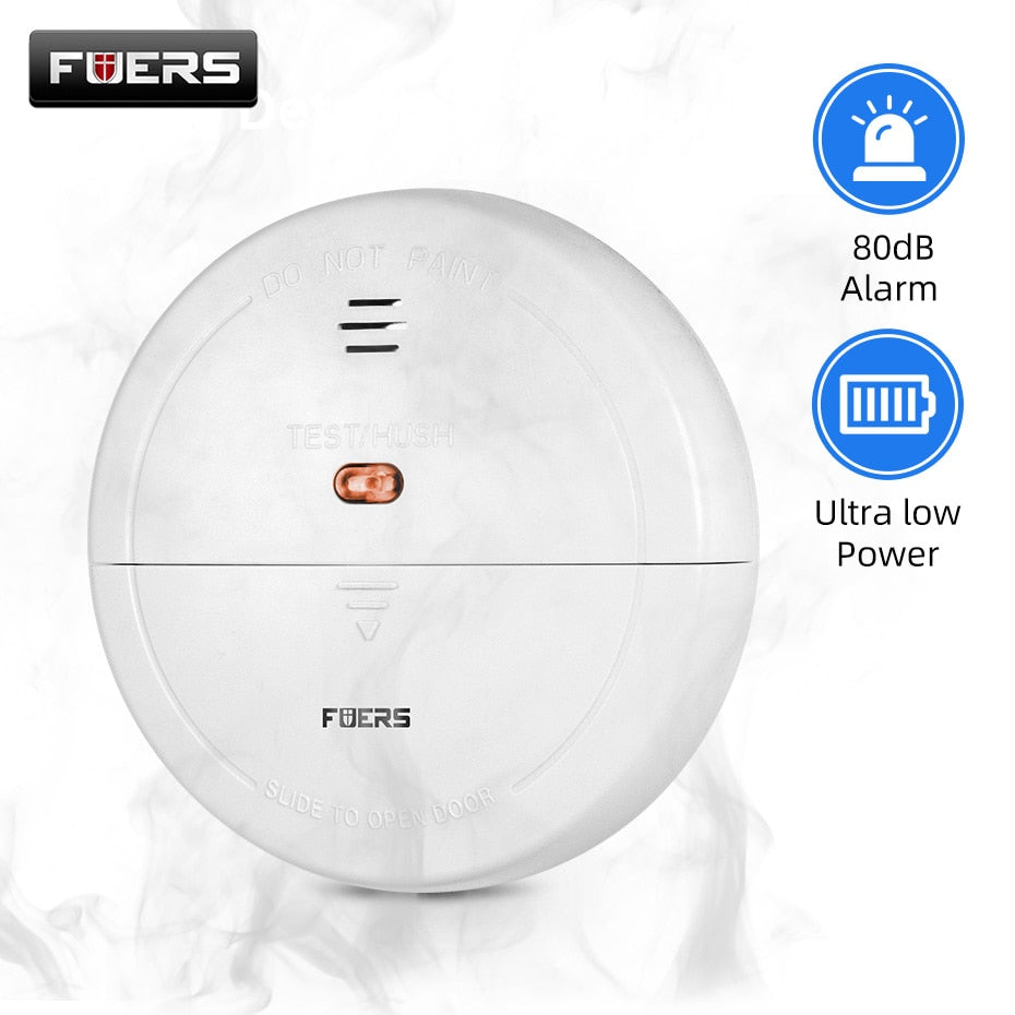 Fuers W210 DIY Tuya Smart Alarm System WIFI Burglar Alarm Smart Home GSM Alarm System  Color LCD Display Security Motion Sensor