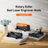 AlgoLaser 10W Laser Engraving Cutting Machine With Rotary Roller Wifi Off-line Control Powerful Metal Glass CNC Engraver Cutter