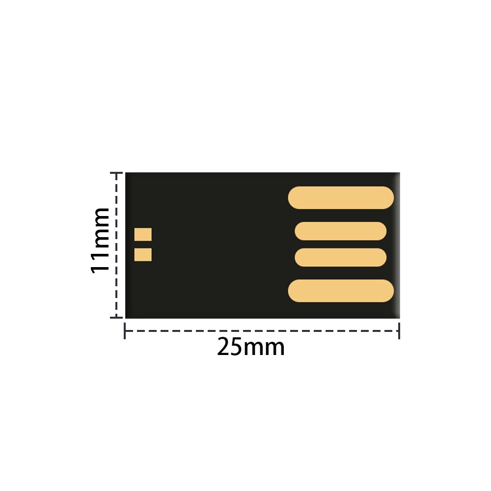 10-100 pieces Pendrive Wholesale 2.0 USB Long Board U Disk Semi-Finished Chip 1GB 2GB 4GB 8GB 16GB 32GB 64GB 128GB Memory Flash