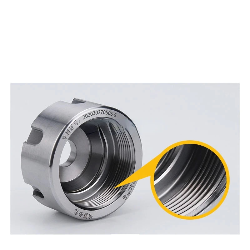 ER20A ER25UM ER32UM Collets Chuck Nuts for  Engraving Machine Anti-Mud Nut CNC Tool Holders Woodworking Spindle High Precision