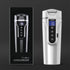 Car Heating Cup 450ML 12V/24V Electric Kettle 304 Stainless Steel Portable Heat Water Bottle Preservation LCD Display Warmer Mug