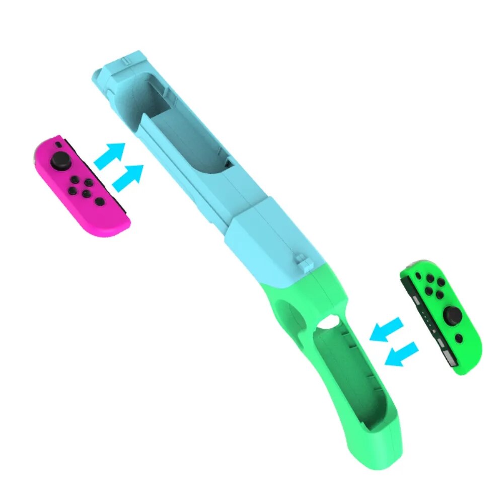 Grip For Nintendo Switch Shooting Games Controller Induction Peripherals Shooting Game Gun Grip For NS Game Console Accessories