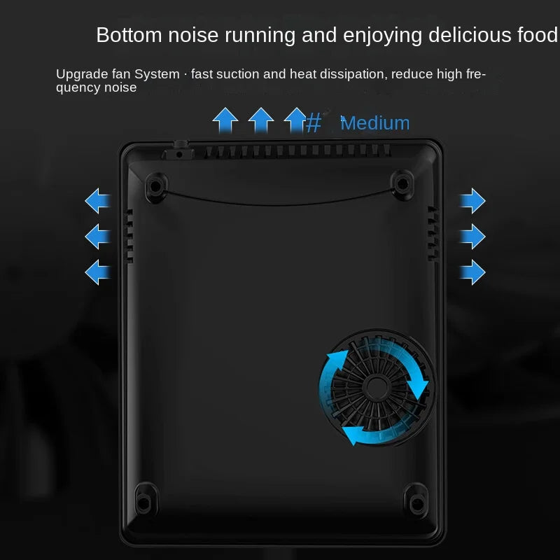 SUPOR Electric Stove Hob Cooking Unit   Induction Cooker Ultra-thin Waterproof Durable Touch Battery Cooker Bass Mute 2200W