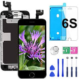Full Set LCD Display for Iphone 8 7 6S 6 Plus Complete Screen Replacement Digitizer Assembly with Front Camera+Phone Receiver
