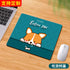 Office family computer desks mini cartoon cute dog mouse pad desk pad desktop mouse pad mouse pad gaming