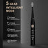 Adult Classic Electric Toothbrush 5-gear Mode USB Charging 4 colors IPX7 Waterproof Ultrasonic Rechargeable Soft Hair Toothbrush