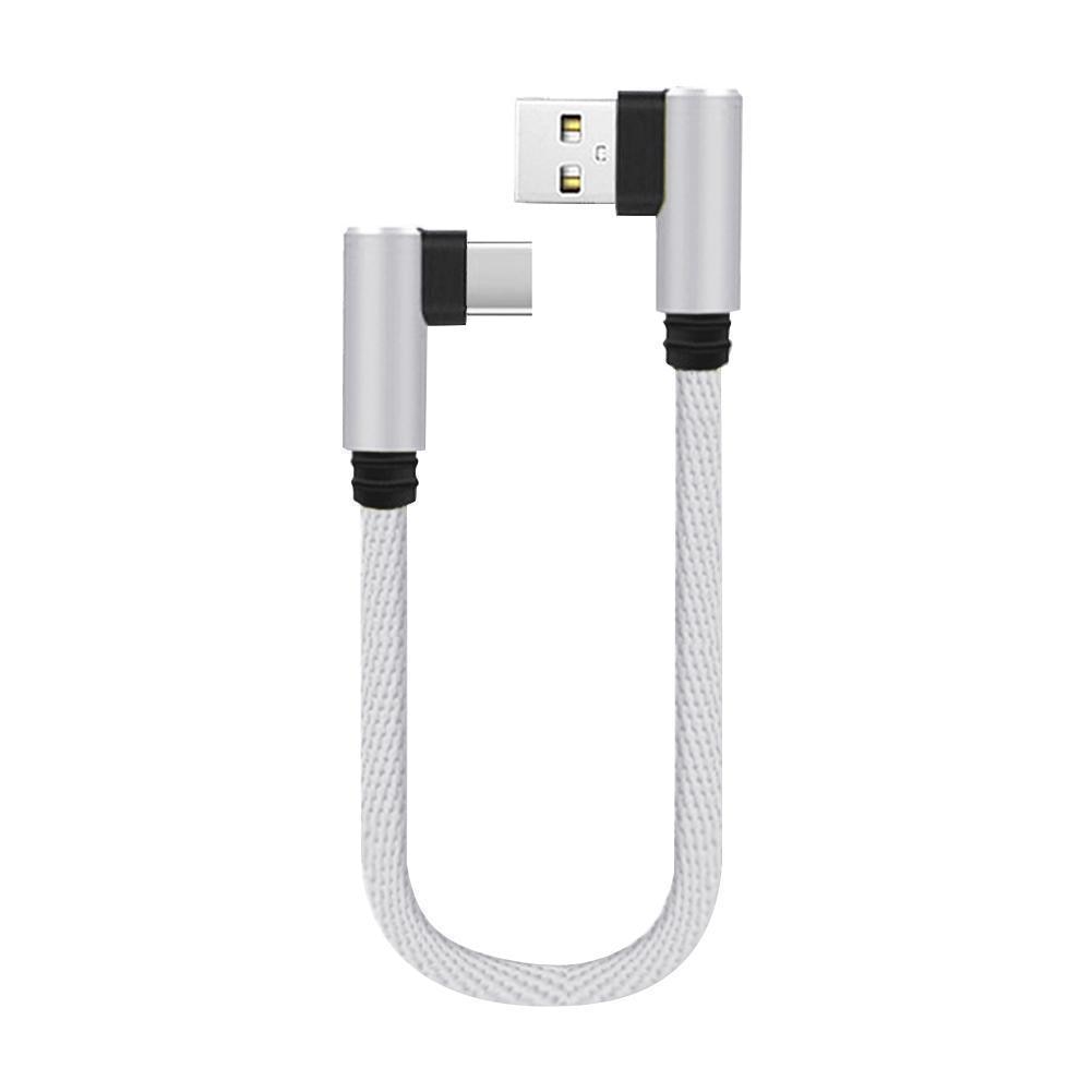 25cm 3A USB Type C Charging Cable USB to Type C Short Charging Cable Micro USB C Phone Charger Cabel For Samsung Huawei iPhone