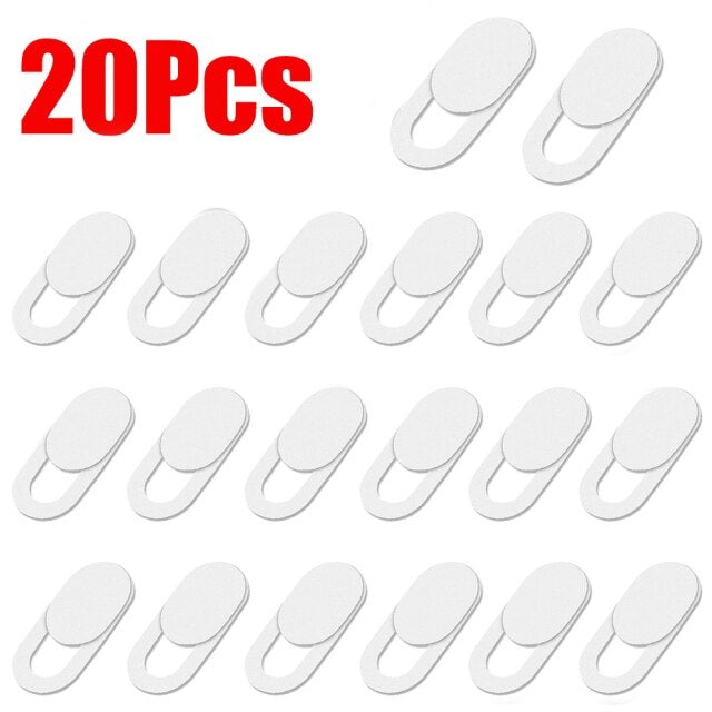 20Pcs Webcam Cover Slide Ultra-Thin Laptop Web Camera Lens Cover For MacBook Laptop PC Computer iMac iPad iPhone Cell Phone