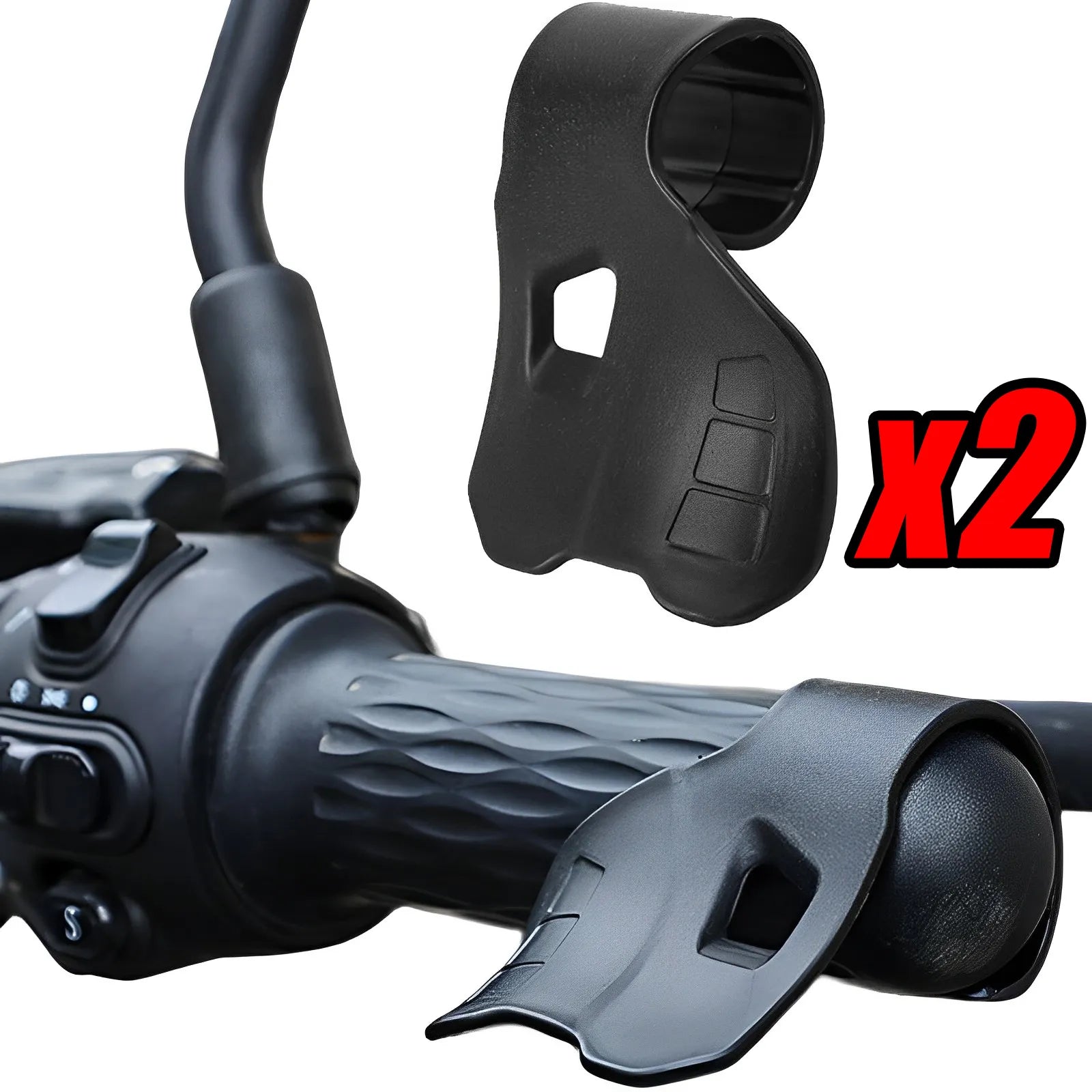 Motorcycle Grip Handlebar Bracket Non-Slip Assist Control Throttle Clip Accelerator Labor Saver Hand Grip Motorcycle Accessories