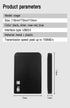 Original Hard Drive Portable SSD 1TB 2TB Solid State External Drive USB3.0 Interface High-speed Hard Disk for Notebook/Desktop