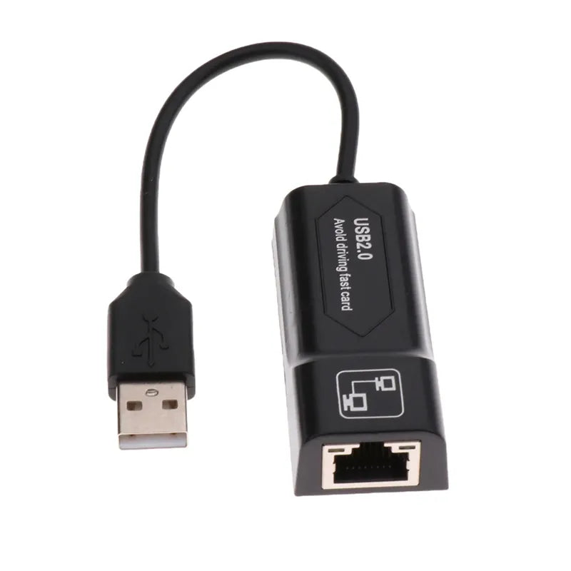 1 Set USB 2.0 To RJ45 Adapter With Mirco OTG For Amazon Fire TV 3 Or Stick GEN 2