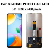 6.71" Original For Xiaomi Pocophone Poco C40 LCD Display Touch Screen Assembly Replacement For Xiaomi Poco C40 220333QPG Screen