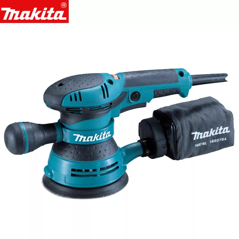 Makita BO5041 M9204B 5" Random Orbit Sander Variable Speed Sanding Machine Polisher Grinding Flat Woodworking Power Tool