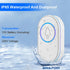 Awapow IP65 Waterproof Wireless Doorbell Smart Home Outdoor Door Bell 39 Ringtone 4 Volume Adjustable LED Flash Security Alarm