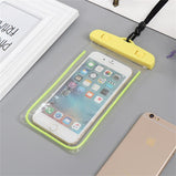 RYRA Universal Waterproof Phone Case Bag Swim Cover Mobile Phone Luminous Airbag Waterproof Bag For IPhone Samsung Xiaomi Huawei