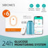 Sibionics Blood Glucose Meter 24h Real Time Monitoring Tester Diabetes Suger Sensor Health Monitors For Home Scanner Finger-Free