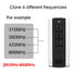 4 in 1 MultiFrequency Garage Door Remote Control 280MHz-868MHz Code Grabber Copy Clone Electric Gate Opener HandTransmitter