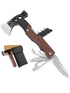 Foldable Camping Multi-tool Survival Axe Outdoor Kit Tactical Opener Screwdriver Hunting Fishing Folding Axe With Knife Hammer