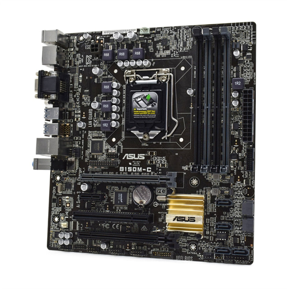 LGA 1511 Motherboard ASUS B150M-C/CSM Motherboard pic-e 4.0 Intel B150 chipset DDR4