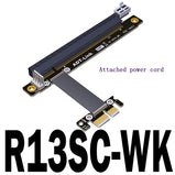 Custom 2017 New Graphics Card Extension Cable PCIe 3.0 x16 to x1 nVIDIA AMD Stable Non USB ADT