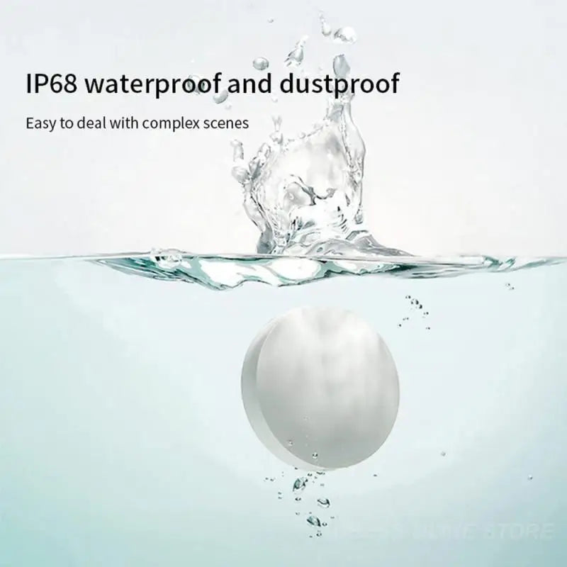 Zigbee Water Immersion Sensor Smart Life Leakage Sensor Water Linkage Alarm App Remote Monitoring Water Leak Detector Tuya