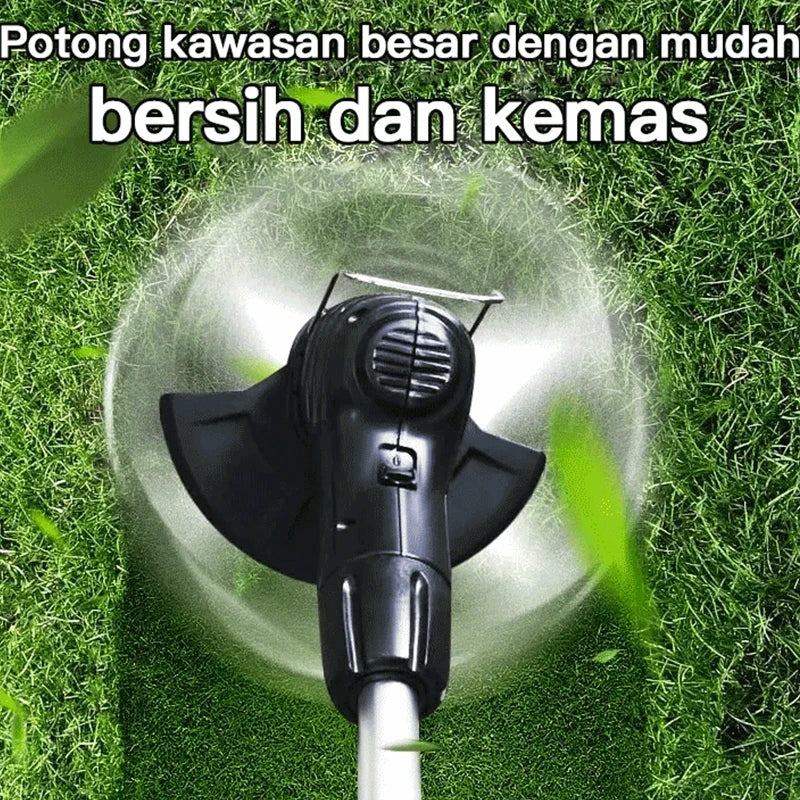 Cordless Lawn Mower Electric Grass Trimmer Hand Cleaner Grass Cutter Machine Lawn Mower Length Garden Pruning Cutter Tool