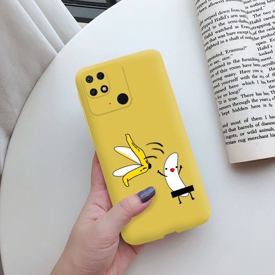 For Redmi 10C Case Redmi 10C Cover Cute Cartoons Painted Soft Silicone Phone Case For Xiaomi Redmi 10C Redmi10C 10 C Case Funda