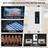 US Plug,3000W Tankless Water Heater Electric,Instant Hot Water Heater With Remote Control, LCD Touch Screen Water Heat