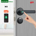 RAYKUBE M3 Tuya BLE Smart Fingerprint Door Lock Password Lock with Keys Smartlife/Tuya APP Unlock For Indoor Wooden Metal Door