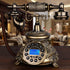 Retro Fixed Telephones Old Vintage Wired Home Landline Phones Push Button And Rotary Dial Classic European Style